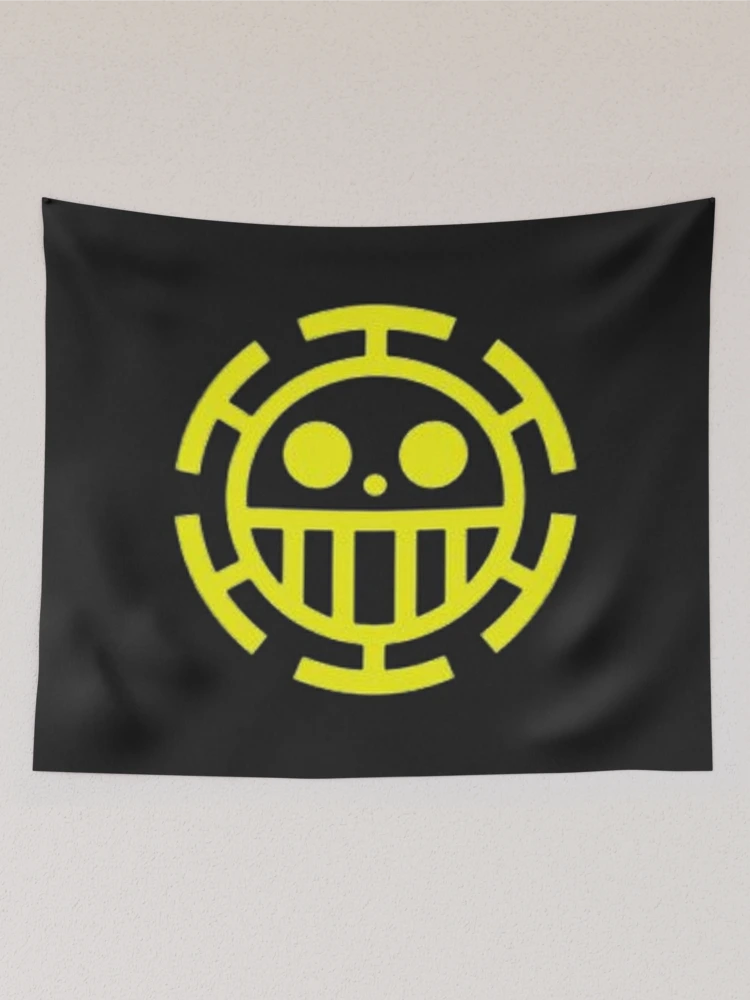 DRAPEAU FLAG BANDIERA TRAFALGAR LAW ONE PIECE NUOVO ORIGINALE