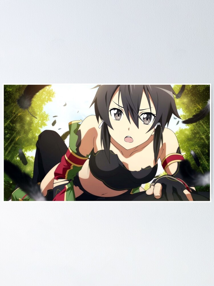 Kirito Asuna Sinon Sword Art Online Anime, sword art, black Hair