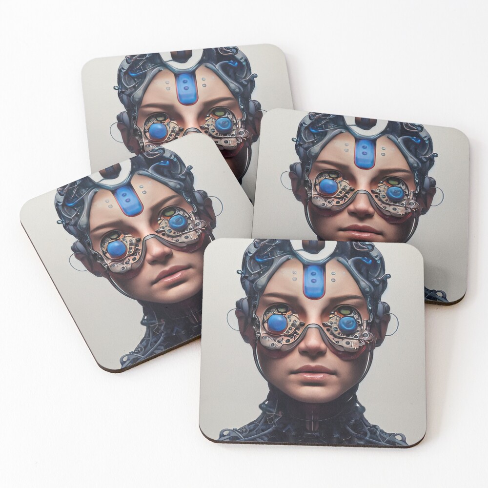 Item preview, Coasters (Set of 4) designed and sold by BasajaunStudio.
