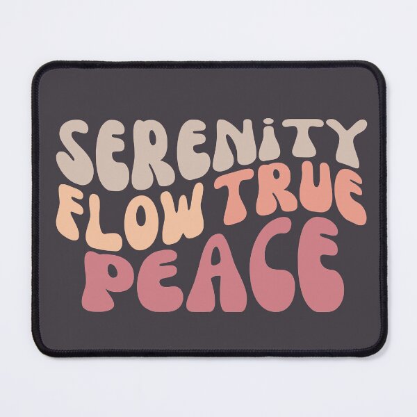 Item preview, Serenity Flow True Peace Retro designed and sold by SunfullyYours.