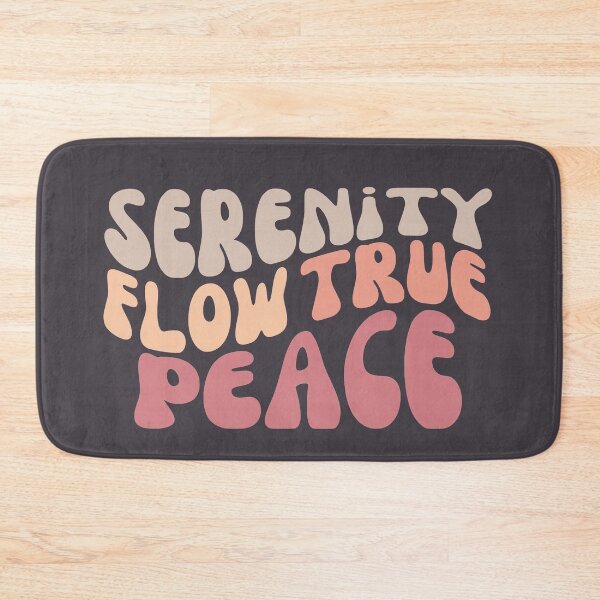 Item preview, Serenity Flow True Peace Retro designed and sold by SunfullyYours.