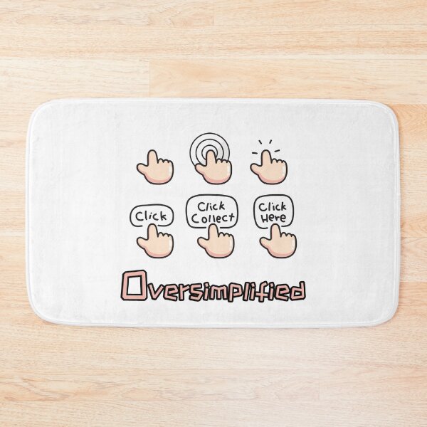 Item preview, oversimplified designed and sold by Neylou-Art.