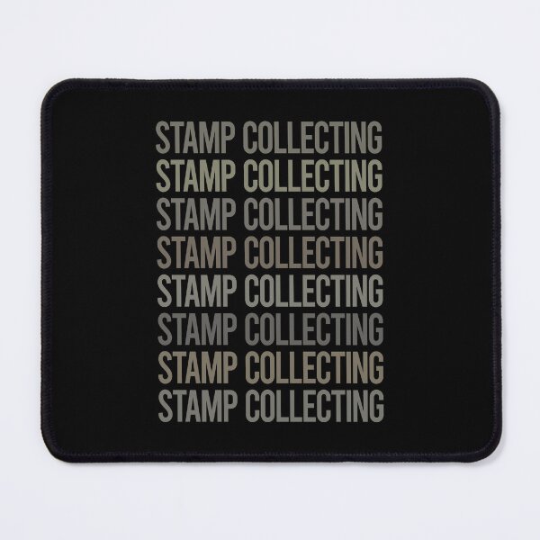 Item preview, Gray Text Art Stamp Collecting Stamps Philately Philatelist designed and sold by TarynBrown3126.