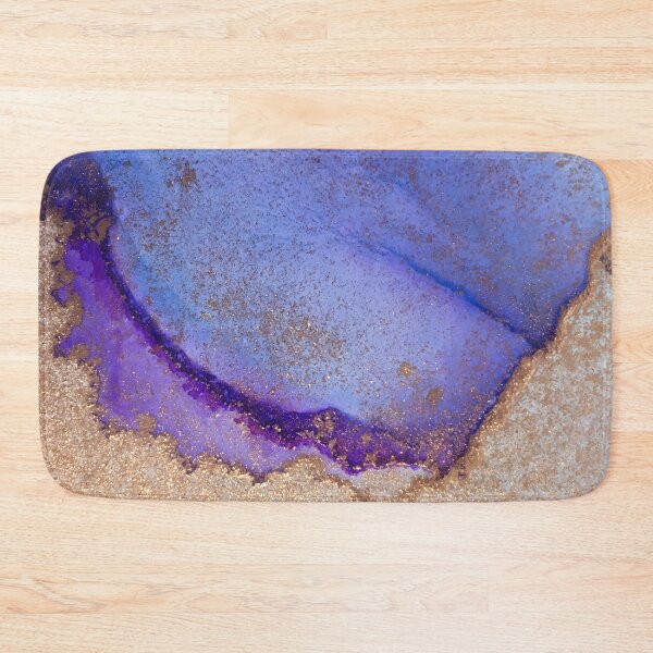 Item preview, Royalty Purple with Copper Lustres in Alcohol Ink designed and sold by Jenie Yolland.
