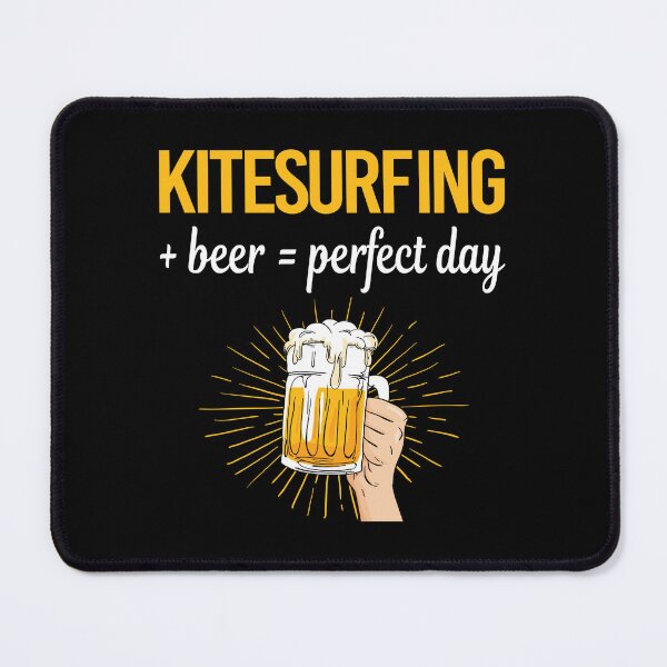 Item preview, Beer Perfect Day Kitesurfing Kitesurf Kitesurfer designed and sold by WigglesDailey.
