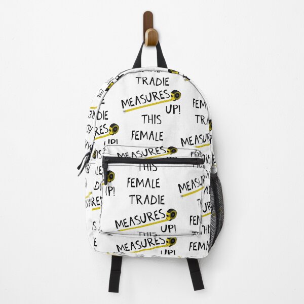 Item preview, THIS FEMALE TRADIE MEASURES UP! designed and sold by DomGDesign.
