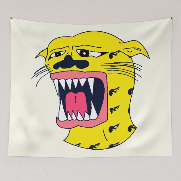 Item preview, badly drawn leopard designed and sold by babyccino.