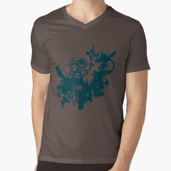 techno tree V-Neck T-Shirt