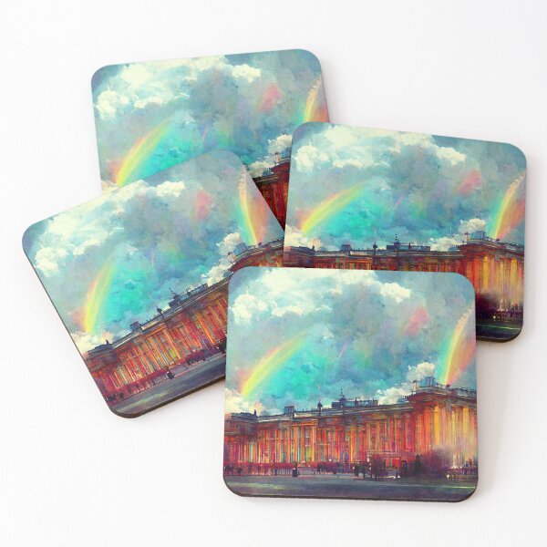 Item preview, Buckingham Palace Double Rainbow queen  designed and sold by RileyKyler.