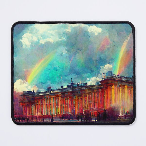 Item preview, Buckingham Palace Double Rainbow queen  designed and sold by RileyKyler.