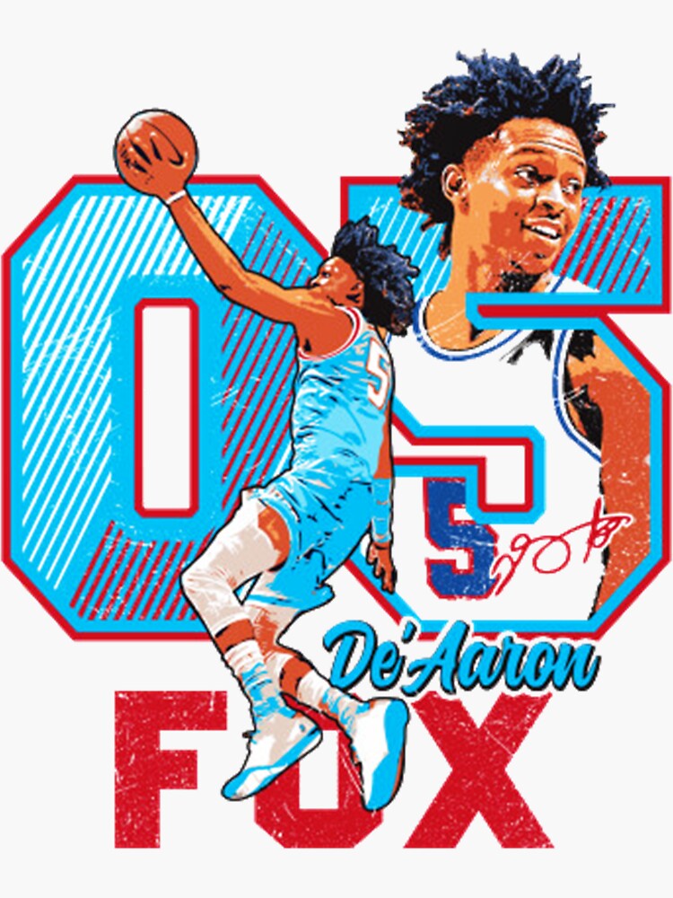 "Wallpaper De Aaron Fox" Sticker for Sale by GarretGamon Redbubble