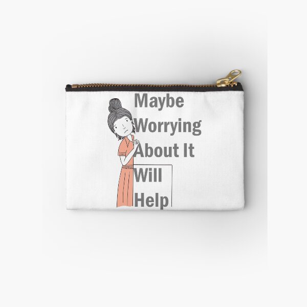 Item preview, maybe worrying about it will help designed and sold by LilaDiams.