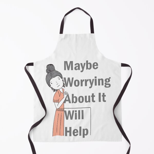 Item preview, maybe worrying about it will help designed and sold by LilaDiams.