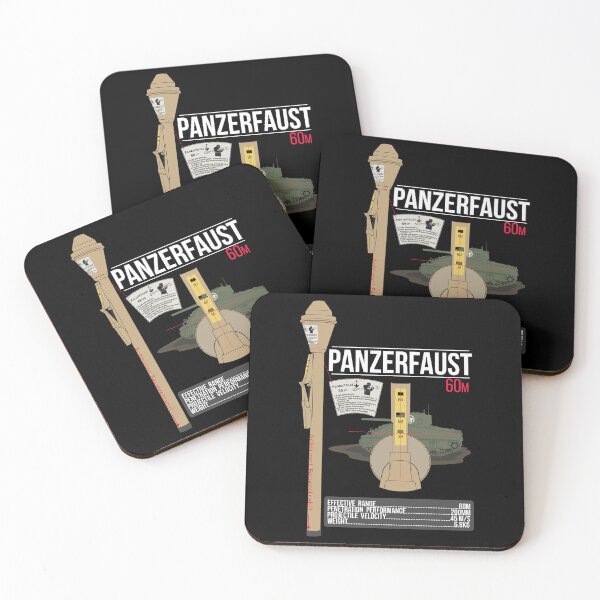 Item preview, Panzerfaust 60 WWII Infographic Poster - Anti-Tank Weapon Design designed and sold by FAawRay.