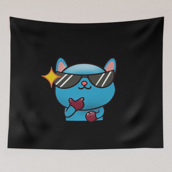 Item preview, Funny Cat Face With Funky Glasses designed and sold by cuteli.