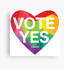 Australia, Vote Yes! Canvas Print
