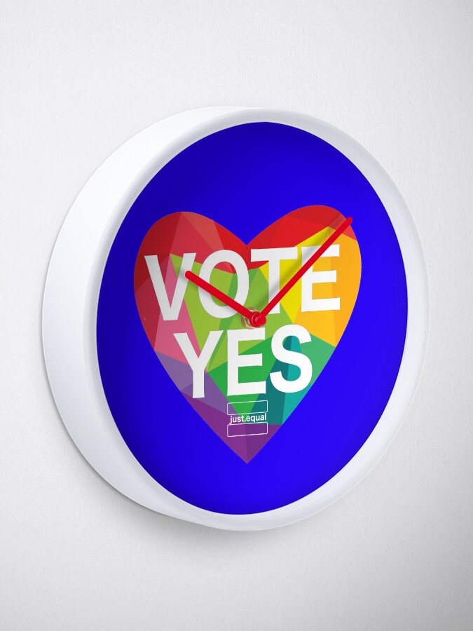 Alternate view of Australia, Vote Yes! Clock