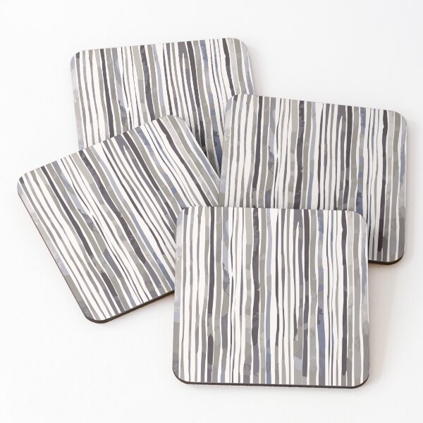 Item preview, Abstract Grey Stripe designed and sold by MyArt23.