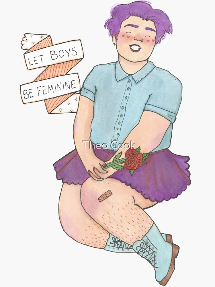 let boys be feminine  by plntboy
