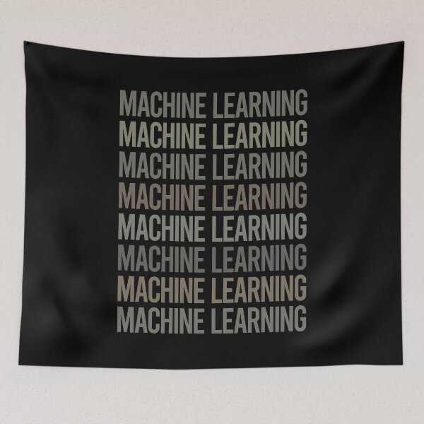 Item preview, Gray Text Art Machine Learning designed and sold by TarynBrown3126.