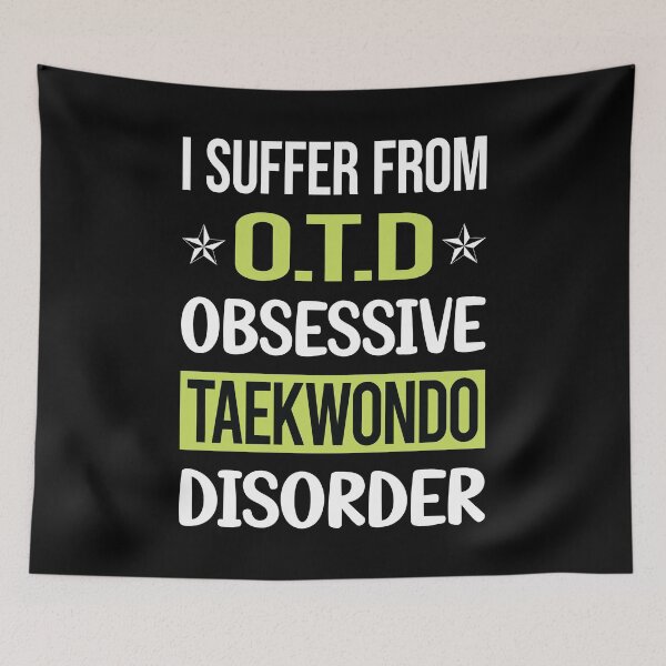 Item preview, Obsessive Love Taekwondo Tae Kwon Do Taekwon-Do designed and sold by GobblesBeverley.