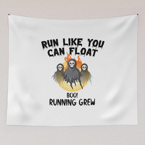 Item preview, Like You can Float Running Design For Halloween Running T-Shirt designed and sold by youngle.