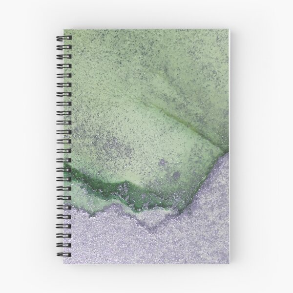 Item preview, Celadon Green and Purple in Alcohol Ink designed and sold by Jenie Yolland.