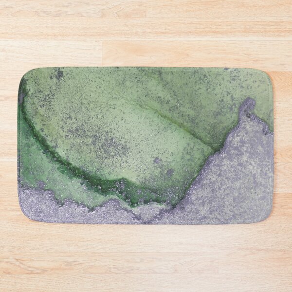 Item preview, Celadon Green and Purple in Alcohol Ink designed and sold by Jenie Yolland.