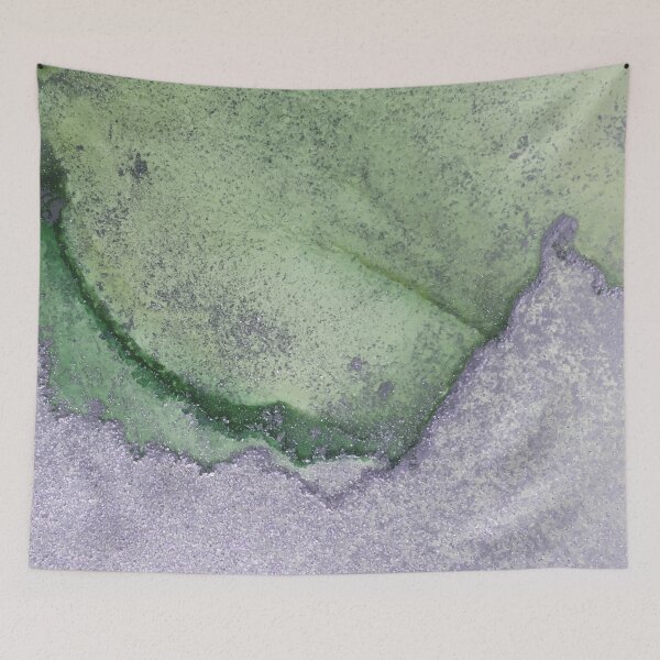 Item preview, Celadon Green and Purple in Alcohol Ink designed and sold by Jenie Yolland.