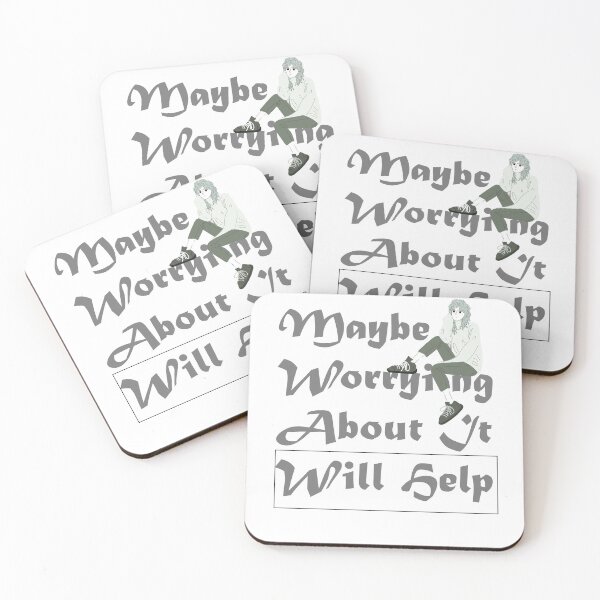 Item preview, maybe worrying about it will help designed and sold by LilaDiams.