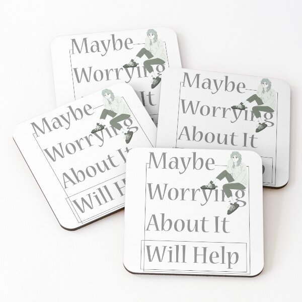 Item preview,  maybe worrying about it will help designed and sold by LilaDiams.