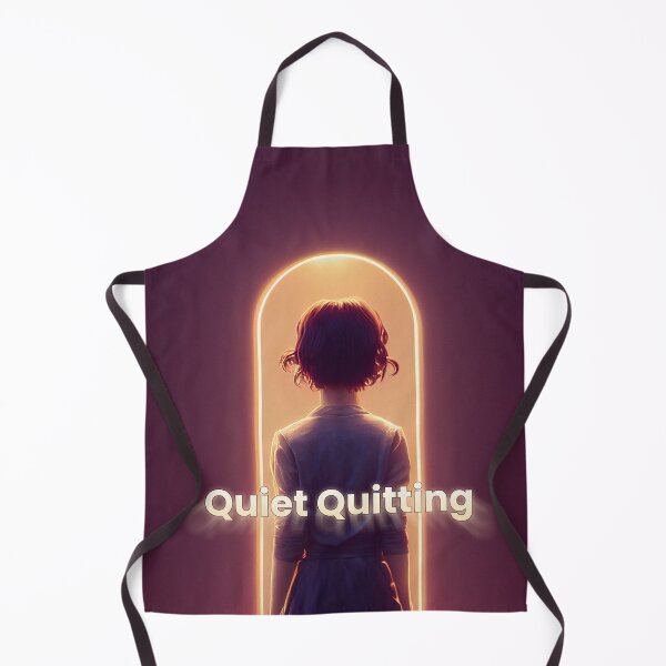 Item preview, Quiet Quitting - Woman goes out the door designed and sold by Mediatoni.