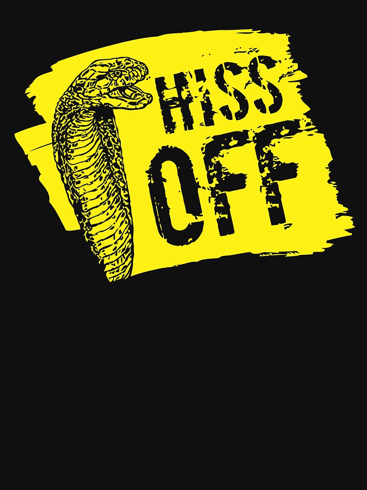 "Hiss Off Snake" T-shirt by totuong85 | Redbubble