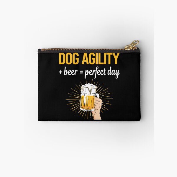 Item preview, Beer Perfect Day Dog Agility Training designed and sold by WigglesDailey.