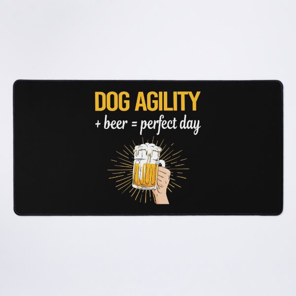 Item preview, Beer Perfect Day Dog Agility Training designed and sold by WigglesDailey.