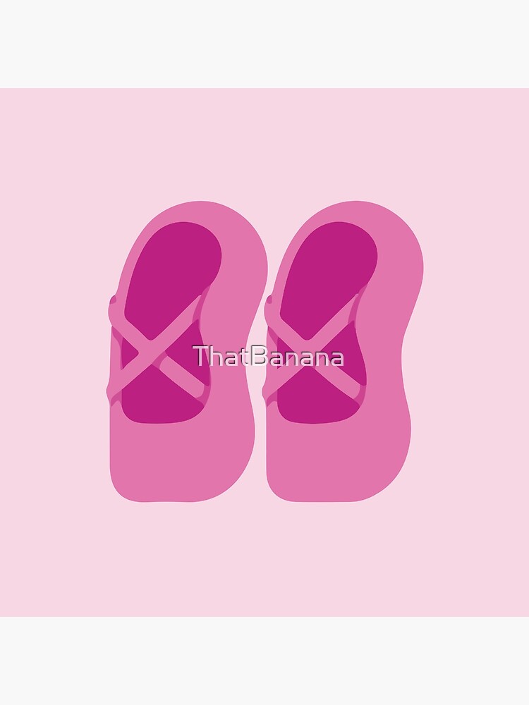 "Ballerina shoes emoji" Poster for Sale by ThatBanana Redbubble