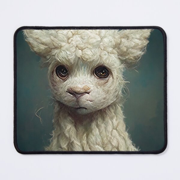 Item preview, Fluffy Alpaca #2 designed and sold by artbycomputer.