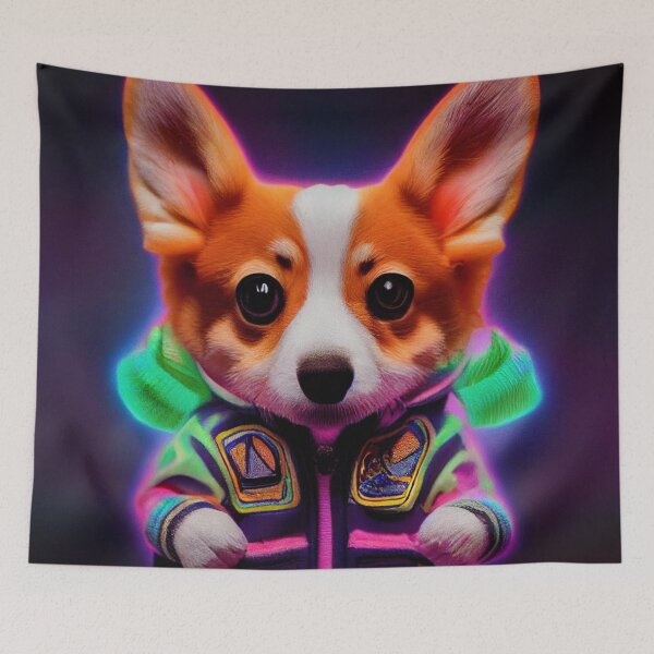 Item preview, funny cute corgi designed and sold by Aliveforfun.