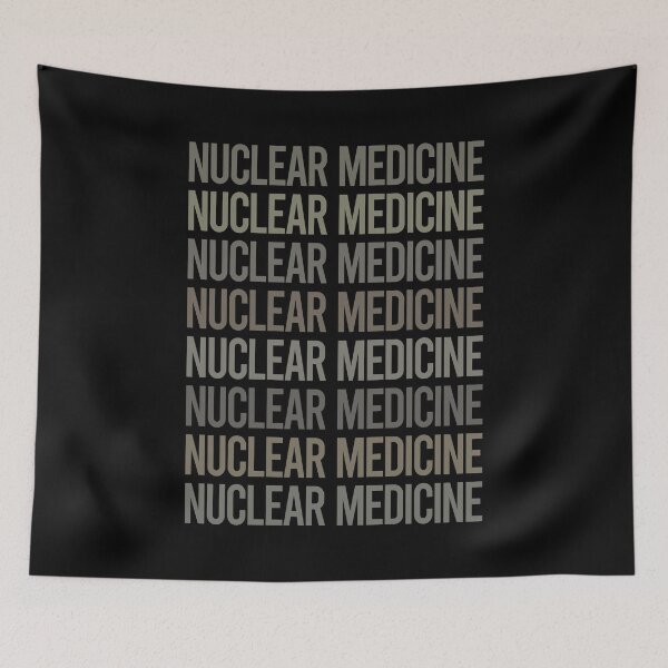 Item preview, Gray Text Art Nuclear Medicine designed and sold by TarynBrown3126.