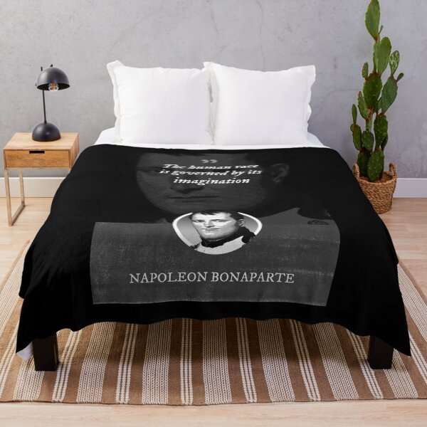 Item preview, Napoleón Bonaparte - La raza humana se rige por su imaginación designed and sold by Syahrasi.