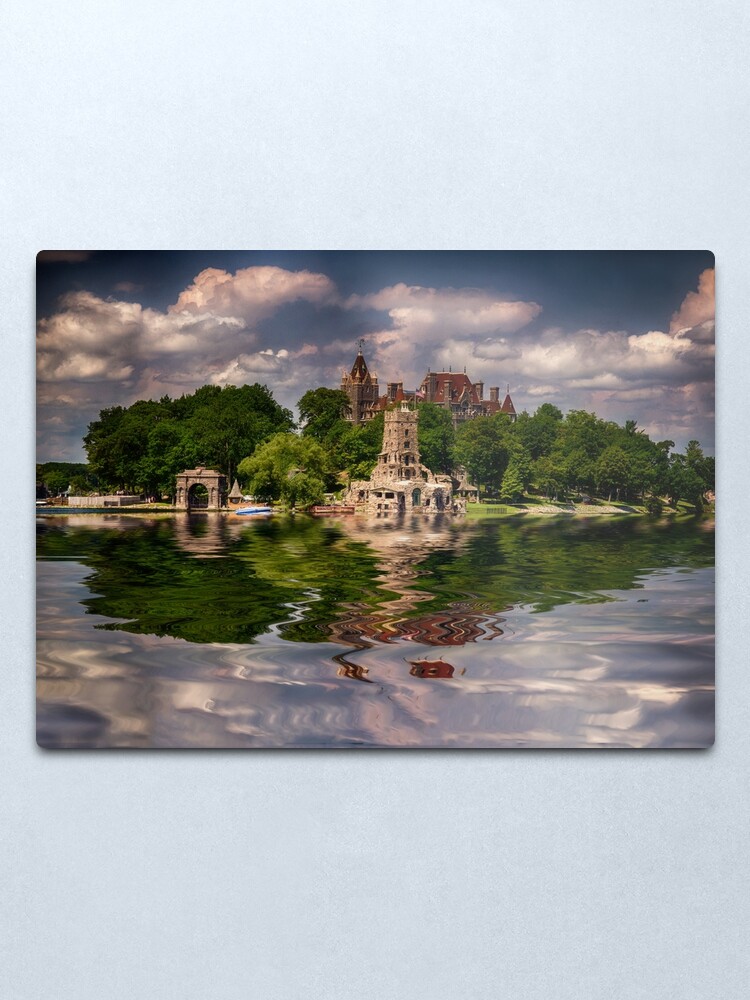 Alternate view of Boldt Castle - Thousand Islands Metal Print