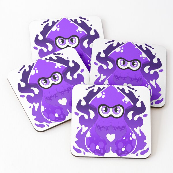 Item preview, Violet Inky Squid Splash designed and sold by Tsubaki Hoshiko.
