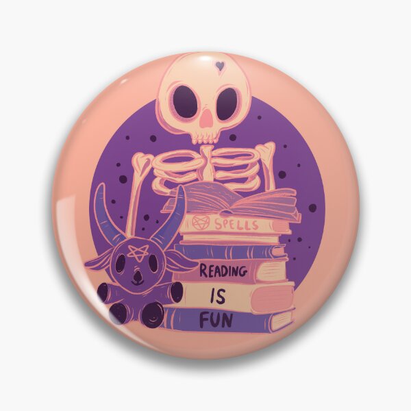 Item preview, Reading is fun skeleton designed and sold by Jess.a.creates.