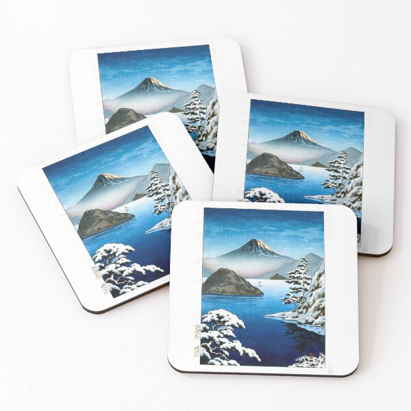 Item preview, Tsuchiya Koitsu – Fuji from Mitsuhama (Mito) in Snow designed and sold by TeeARTHY.