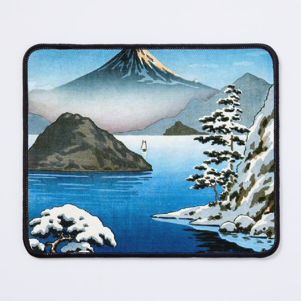 Item preview, Tsuchiya Koitsu – Fuji from Mitsuhama (Mito) in Snow designed and sold by TeeARTHY.