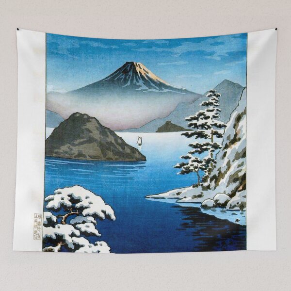 Item preview, Tsuchiya Koitsu – Fuji from Mitsuhama (Mito) in Snow designed and sold by TeeARTHY.