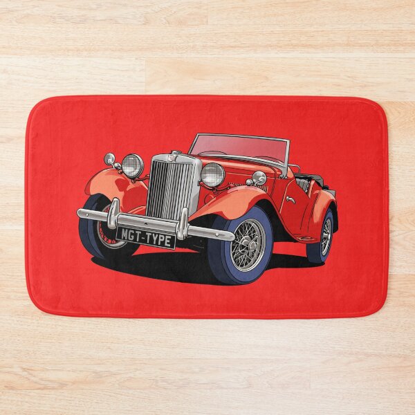 Item preview, MG T-Type Classic British Sports Car in Red designed and sold by Webazoot Industries - Car Art.