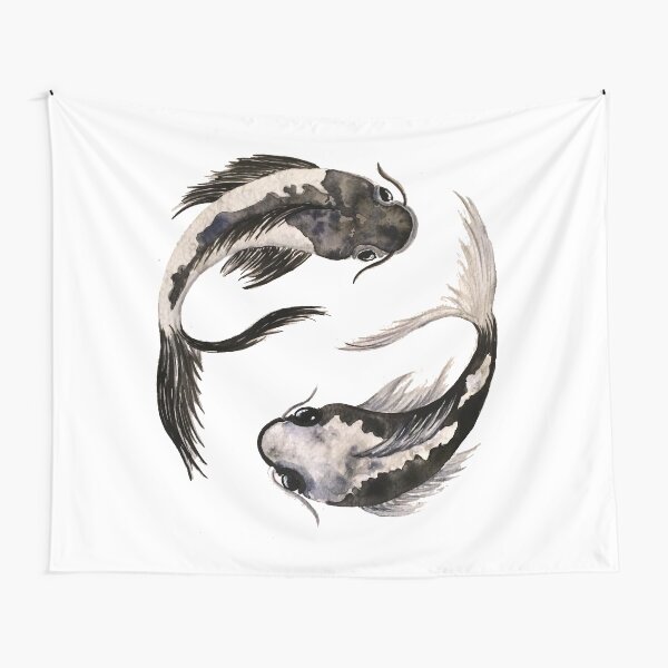 Item preview, Yin Yang Koi designed and sold by laurafinnegan.