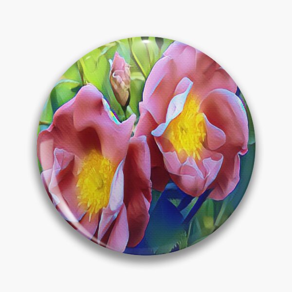 Item preview, PINK RUGOSA PAINTING designed and sold by KatisDesign.