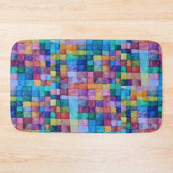 Item preview, Multi-coloured Squares designed and sold by ArtyMum1.